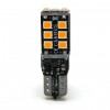 LED Glassockel T10 WY5W W2,1x9,5d 15x 2835 SMD Orange T10 Canbus